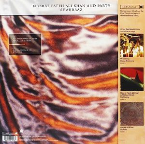 Nusrat Fateh Ali Khan - Qawwal & Party – Shahbaaz - RWLP 16 - LP Record-1