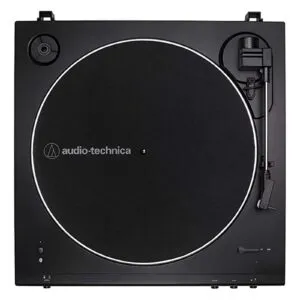 Audio-Technica - AT-LP60XBT-BK Fully Automatic Bluetooth Belt-Drive Stereo Turntable, Black