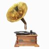 Turntable vintage gramophone style – 3 speed, Bluetooth, USB, SD