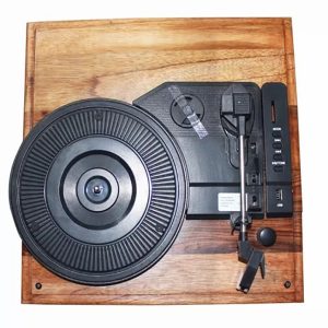 Turntable vintage gramophone style – 3 speed, Bluetooth, USB, SD