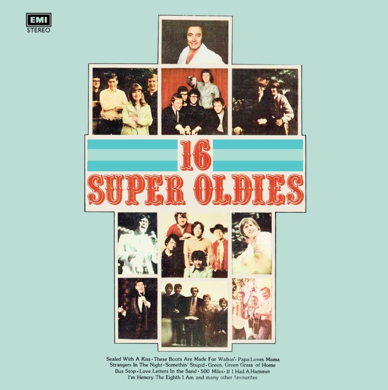 16 Super Oldies – Vol. 2 – EMIN.8 – Cover Reprinted – LP Record