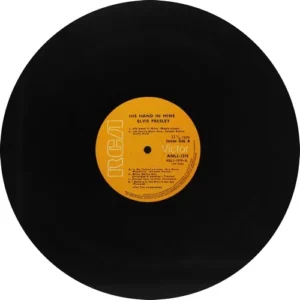 Elvis Presley With The Jordanaires - His Hand In Mine - ANL1 1319 - (90-95%) - CR - English Song LP Vinyl Record
