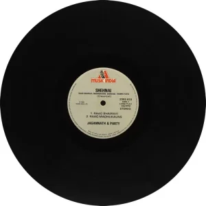 Jagannath & Party - Shehnai - 2393 833 – (85-90%) - Indian Classical Instrumental LP Vinyl Record
