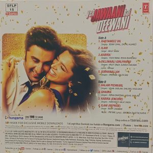 Yeh Jawaani Hai Deewani – 8903431200143  – New Release Hindi LP Vinyl Record