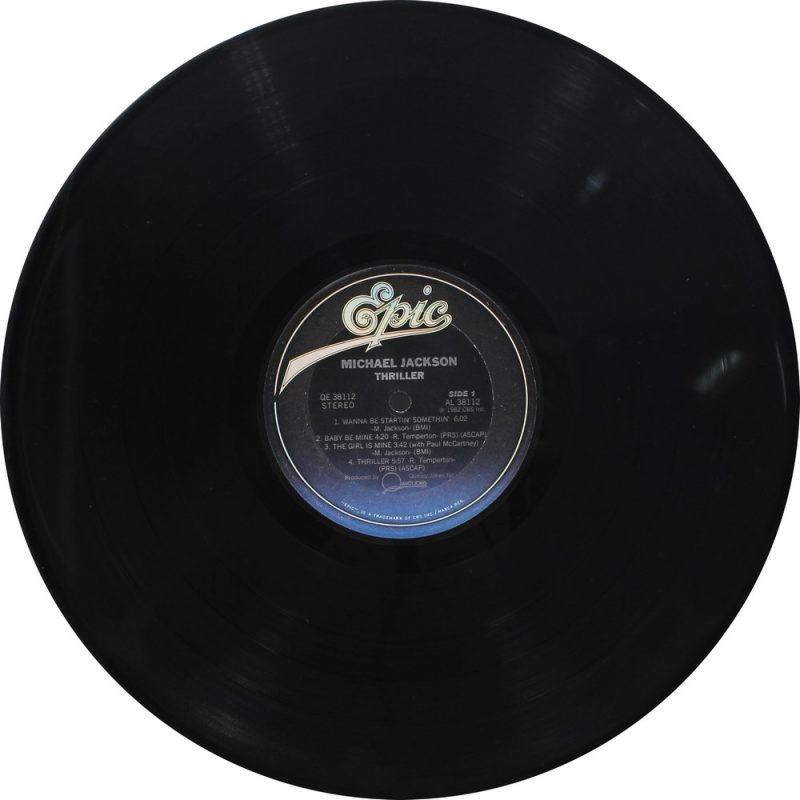 Michael Jackson - EPIC 10051 - (85-90%) - English LP Vinyl Record-4