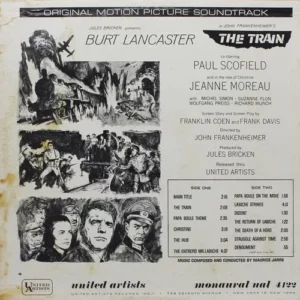 Maurice Jarre - The Train - UAL 4122 - (80-85%) - English LP Vinyl