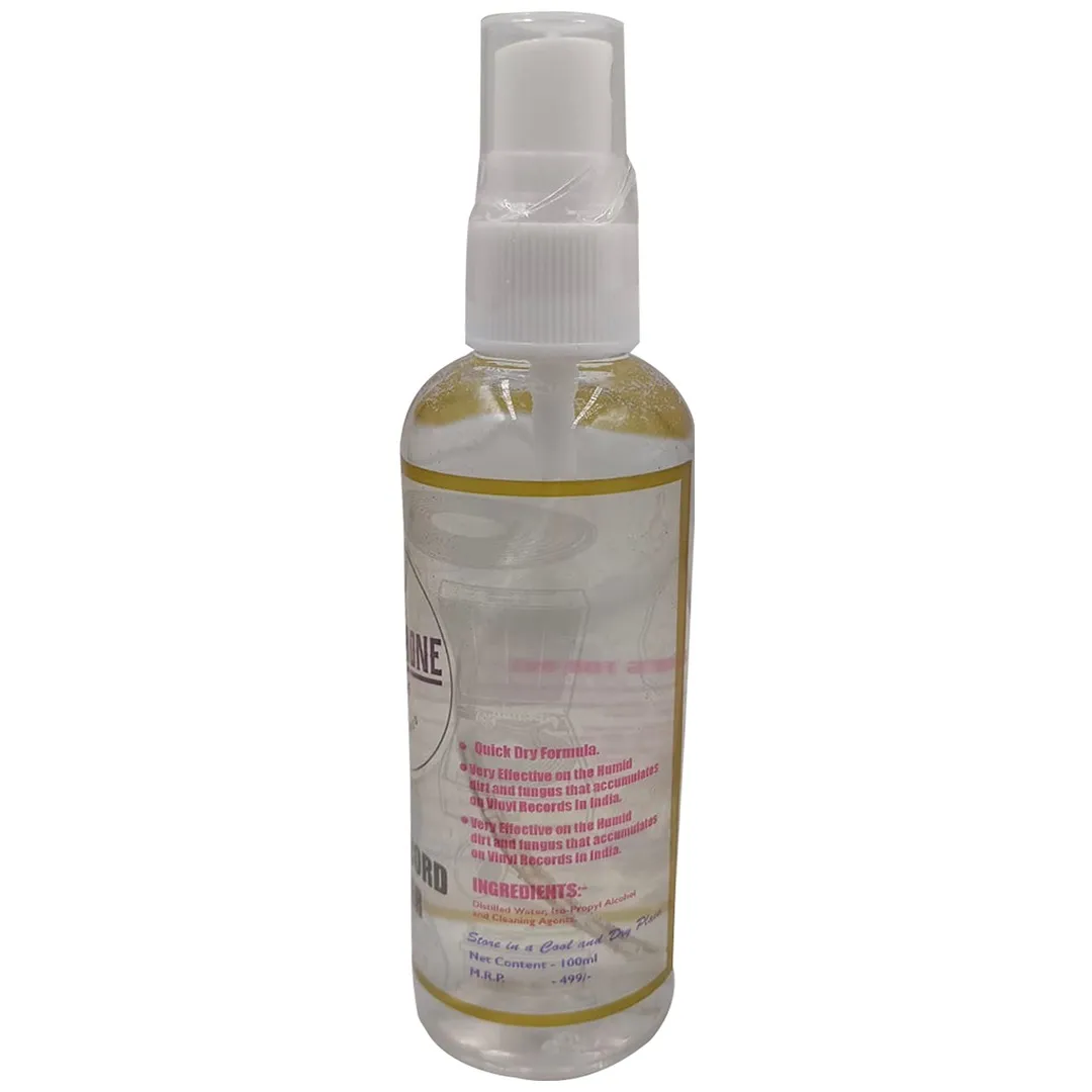 Gramophone Vinyl Record Cleaner Quick Dry (100ML) Gramophone Vinyl Record Cleaner Quick Dry (100ML)