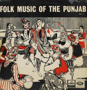 Folk Music Punjab - Vol. 4 - ECLP 2331 (80-85%) Punjabi Folk LP Vinyl