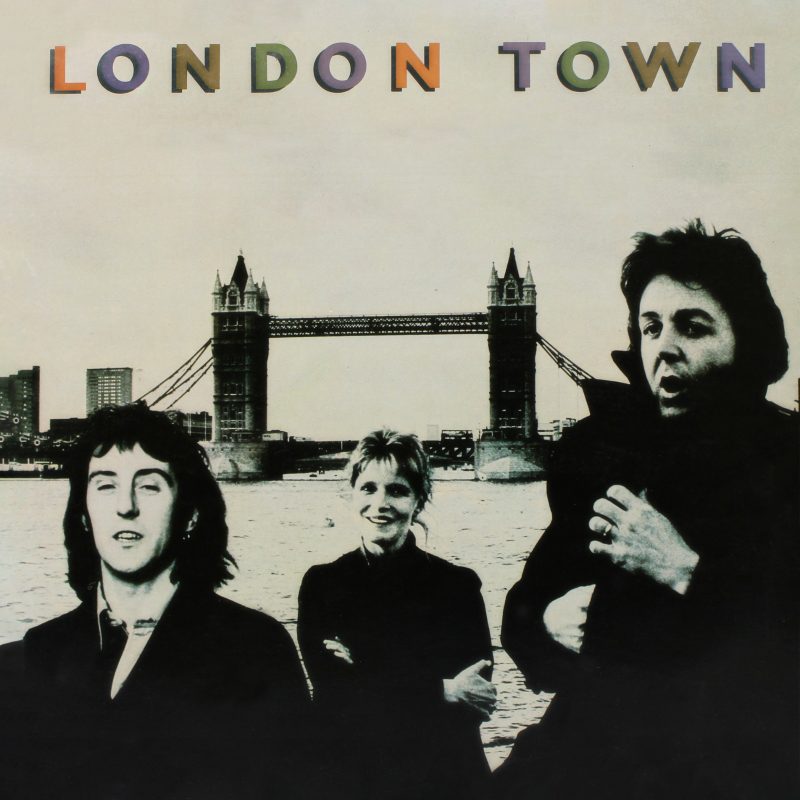 Wings - London Town - PAS 10012 - Cover Reprinted -  LP Record