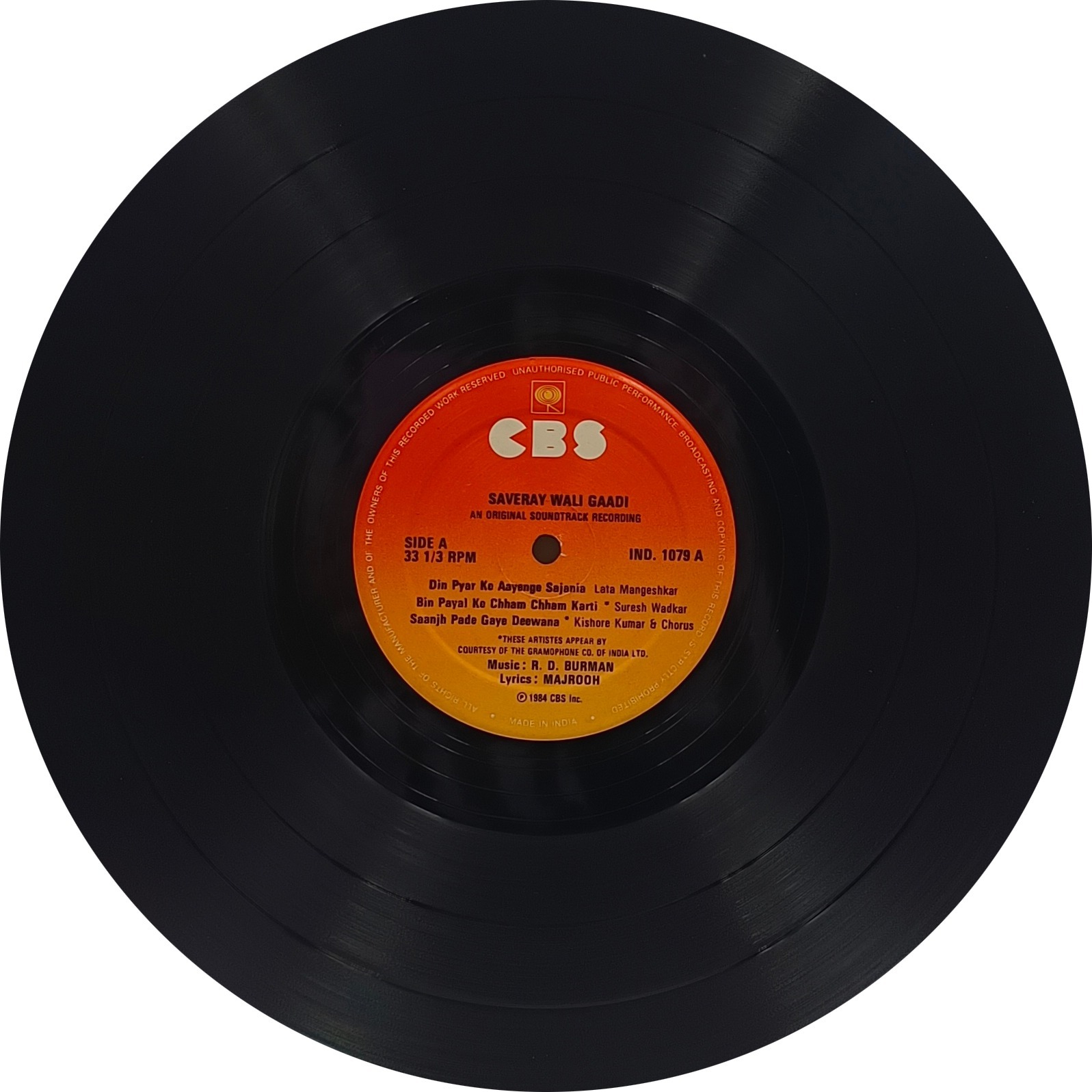 Saveraywali Gaadi - IND 1079 - (Condition 85-90%) - Bollywood LP Vinyl Record Saveraywali Gaadi - IND 1079 - (Condition 85-90%) - Bollywood LP Vinyl Record