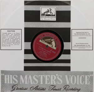 Talat Mahmood - N. 80030 - 78 RPM Private Song Vinyl Record