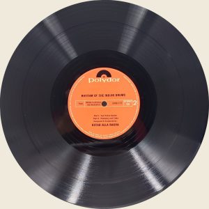 Allah Rakha - Indian Drums - 2480 117 - (90-95%) - Indian Classical Instrumental LP Vinyl Record