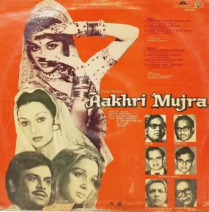 Aakhri Mujra - 2392 287 - (85-90%) - Bollywood LP Vinyl