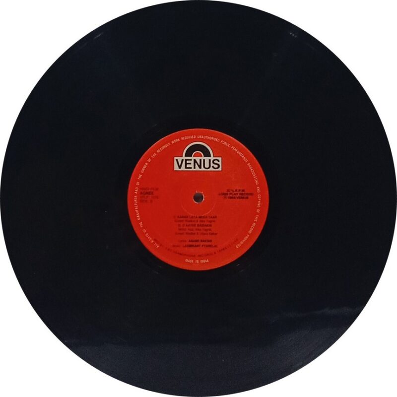 Agnee - VFLP 1076 - (85-90%) - Bollywood LP Vinyl