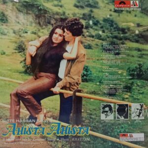Ahista Ahista - 2392 288 - (90-95%) - Cover Colour Photostate - Bollywood LP Vinyl