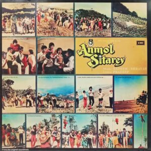 Anmol Sitarey - ECLP 5792 - (90-95%) - Cover Colour Photostate - Bollywood LP Vinyl