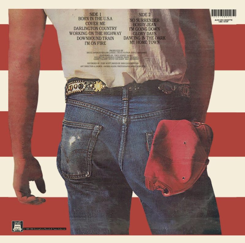 Born In The U.S.A. - Bruce Springsteen - CBS 10109 - (Condition -  85-90%) - Cover Reprinted - LP Record