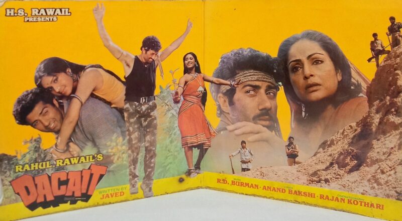 Dacait - SFLP 1159 - (75-80%) - Cover Book Fold - Bollywood LP Vinyl