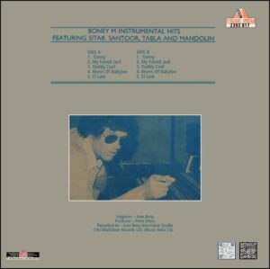 Boney M Instrumental Hits - Eastern Avenue - 2393 817 - (Condition 75-80%) - Cover Reprinted - Instrumental LP Vinyl Record