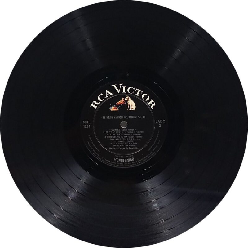 El Mejor Mariachi Del Mundo Voll. II - MKL 1224 - (60-65%) - English Instrumental LP Vinyl