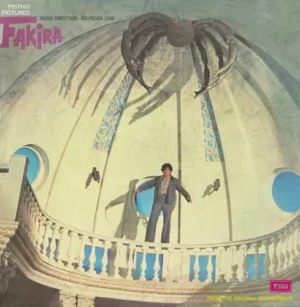 Fakira - EALP 4081 - (80-85%) - Cover Reprinted - Bollywood LP Vinyl