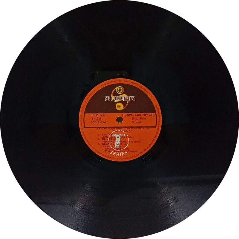 Gharana - SFLP 1289 - (90-95%) - Cover Book Fold - Bollywood LP Vinyl