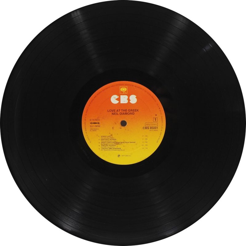 Neil Diamond Love Greek - 95001 (90-95%) CR - 2LP English Vinyl Record-5