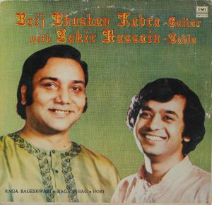 Brij Bhushan With Zakir - ECSD 2963 - Classical Instrumental LP Vinyl