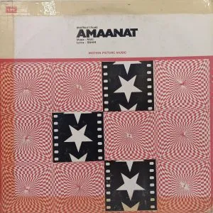 Amaanat - 3AEX 5291 - (90-95%) - Bollywood LP Vinyl Record