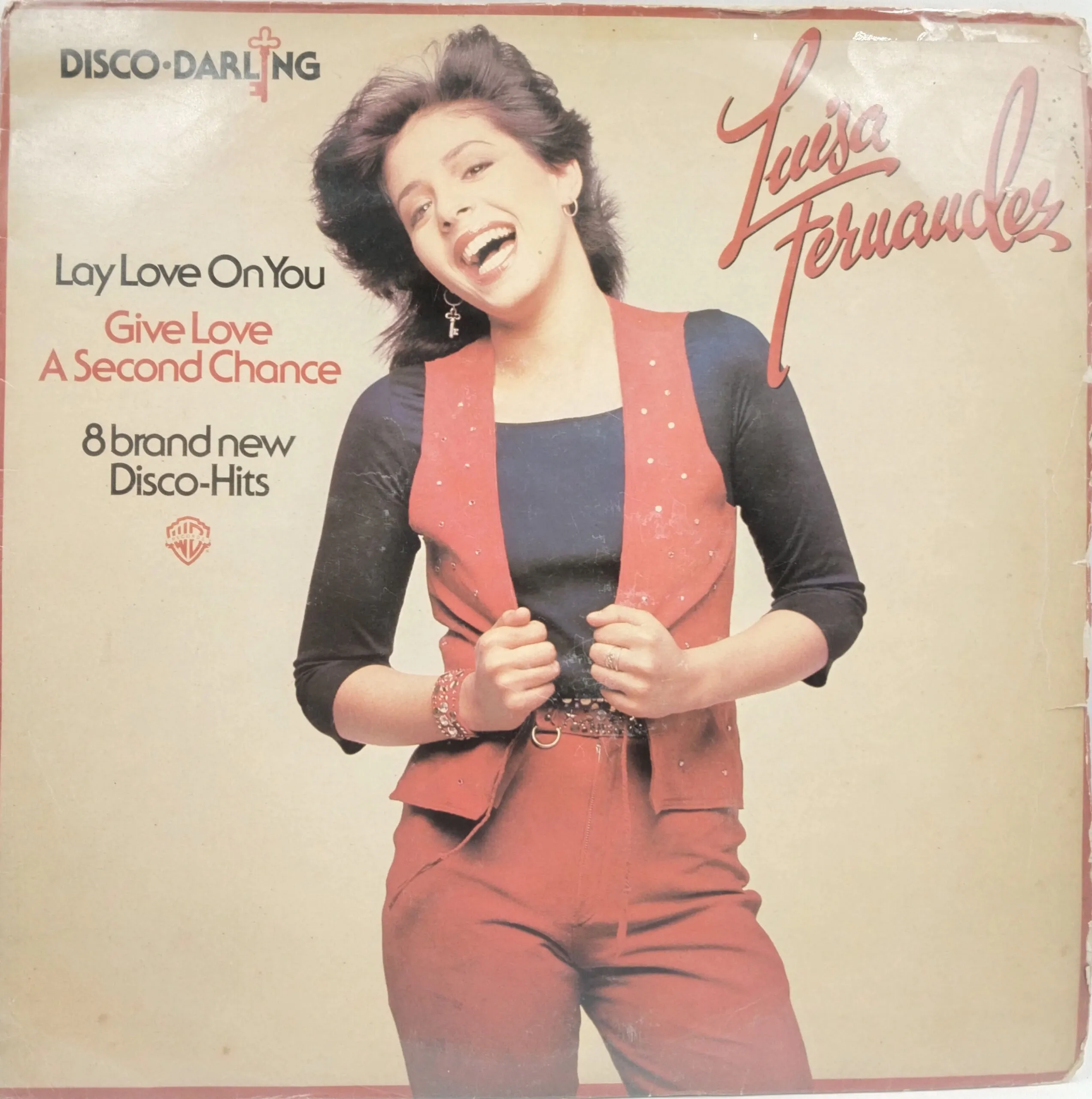 Luisa Fernandez - Disco Darling - WB 56537 - (85-90%) - English LP Vinyl Record Luisa Fernandez - Disco Darling - WB 56537 - (85-90%) - English LP Vinyl Record