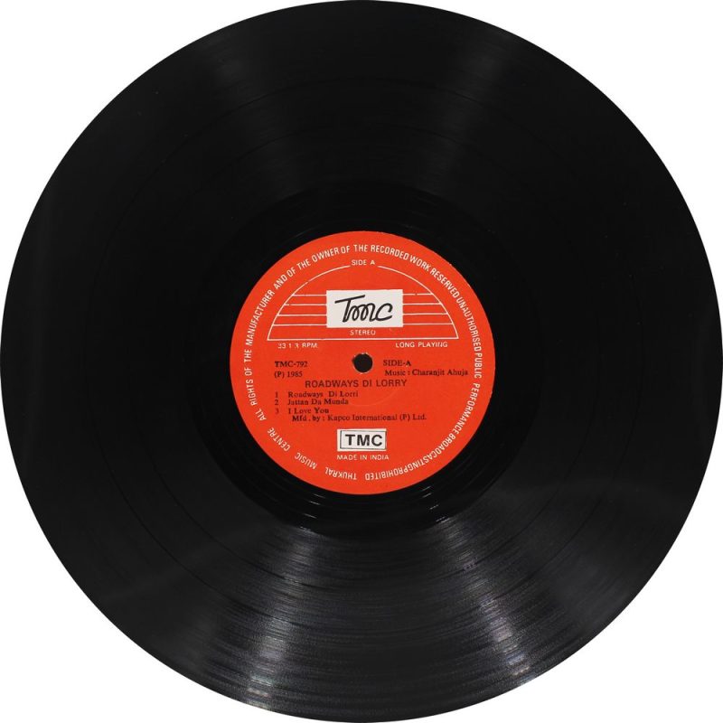 Roadways Di Laari (Duet Song) - TMC 792 -Punjabi Folk LP Vinyl Record-2