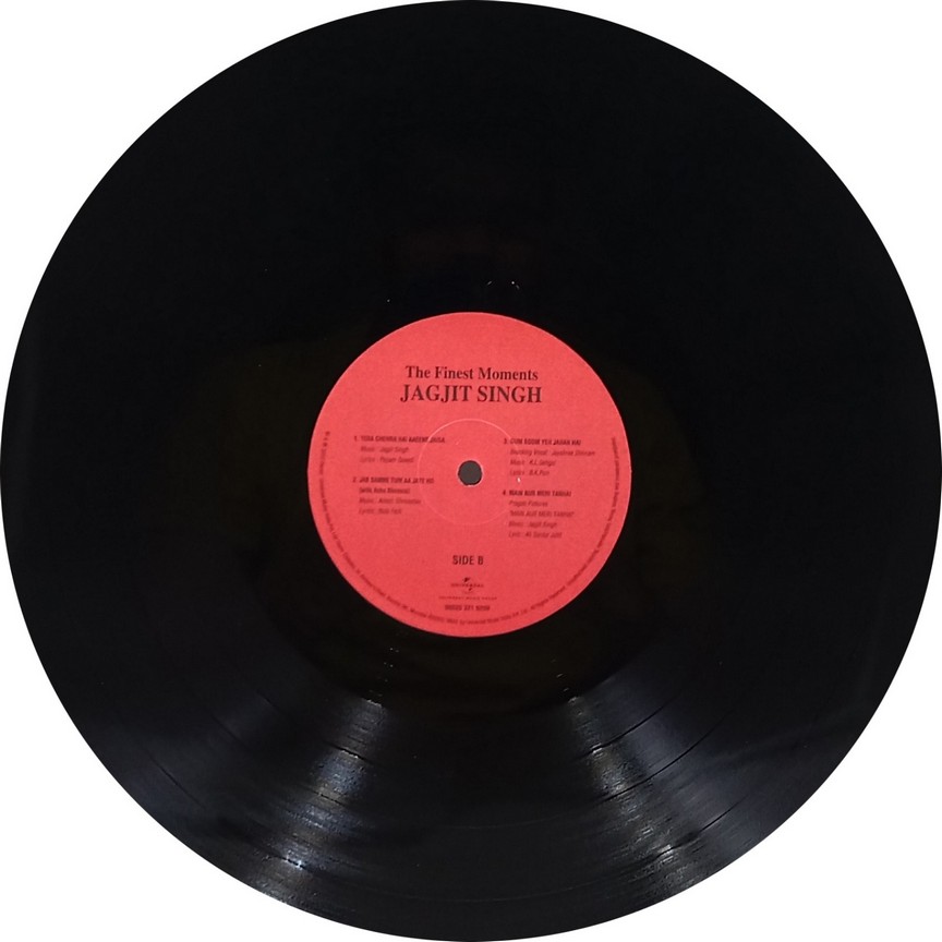 Jagjit Singh - The Finest Moments - 60253719259 - New Release Hindi LP Vinyl (4) Jagjit Singh - The Finest Moments - 60253719259 - New Release Hindi LP Vinyl