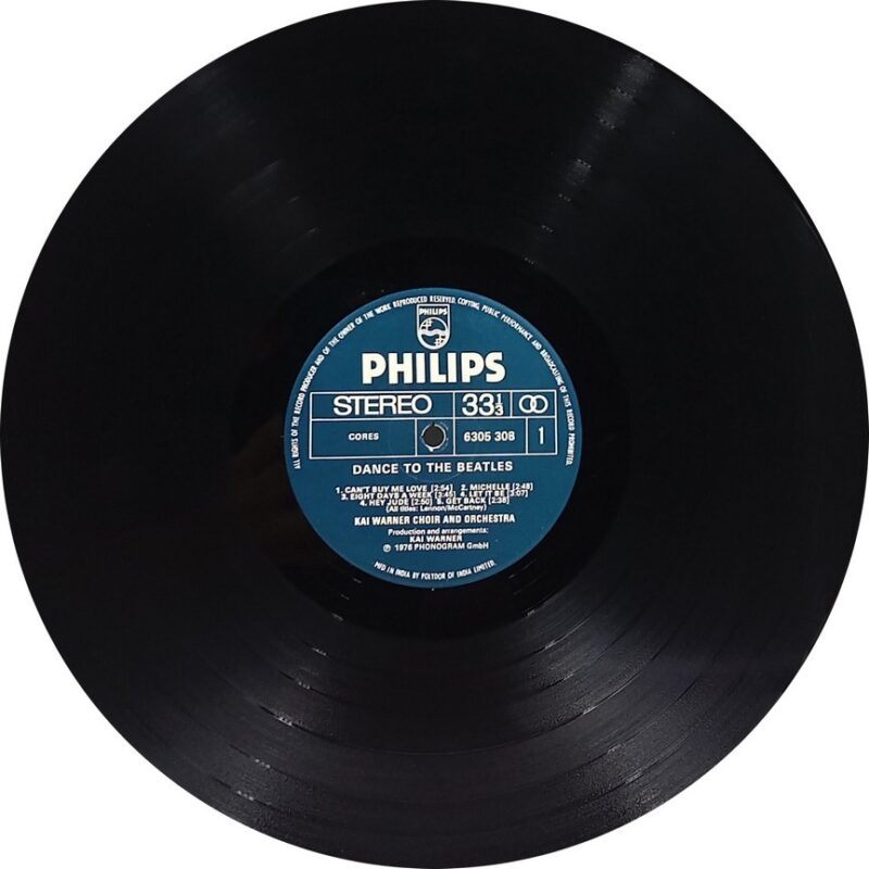 Kai Warner - Dance To The Beatles - 6305 308 - (80-85%) - English Instrumental LP Vinyl