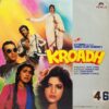 Kroadh - VFLP 1105 - (85-90%) - Bollywood LP Vinyl