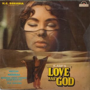 Love and God - VFLP 1016 - (85-90%) - CBF - Cover Good Condition - Bollywood LP Vinyl