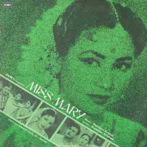 Miss Mary - ECLP 5869 - (90-95%) - Cover Reprinted - Bollywood LP Vinyl