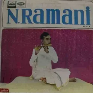 N. Ramani - Flute - EALP 1333 - (Condition - 85-90%) - HMV Red Label - Indian Classical Instrumental LP Vinyl Record