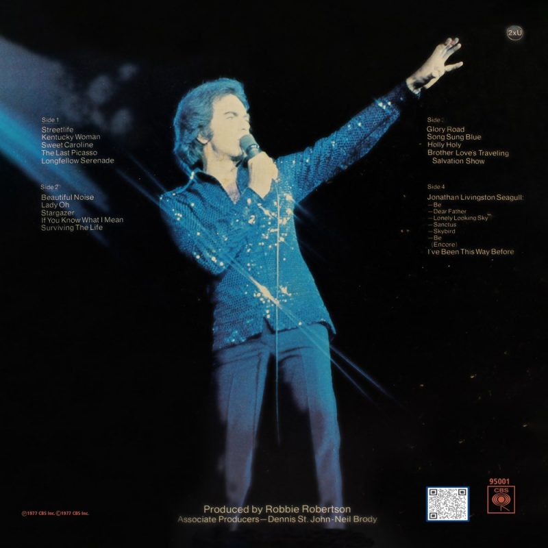Neil Diamond Love Greek - 95001 (90-95%) CR - 2LP English Vinyl Record-1