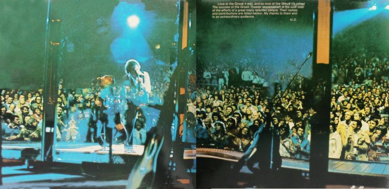 Neil Diamond Love Greek - 95001 (90-95%) CR - 2LP English Vinyl Record-2