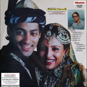 Sanam Bewafa - WLPF 5026 - (85-90%) - CR - Bollywood LP Vinyl