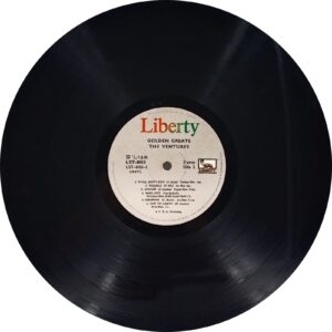 The Ventures (Golden Great) - LST 8053 - (80-85%) - Cover Colour Photostate - English Instrumental LP Vinyl