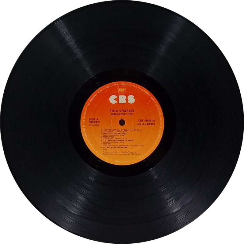 Tina Charles - Greatest Hits - CBS 10021 - (75-80%) - English LP Vinyl