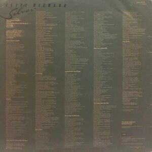 Cliff Richard Silver - EMC 10778 - (90-95%) - English LP Vinyl