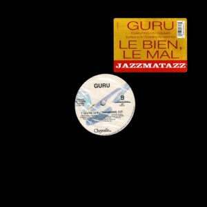 Guru Featuring MC Solaar - Le Bien Le Mal - Y 24830 - (75-80%) - CR - English Song LP Vinyl Record