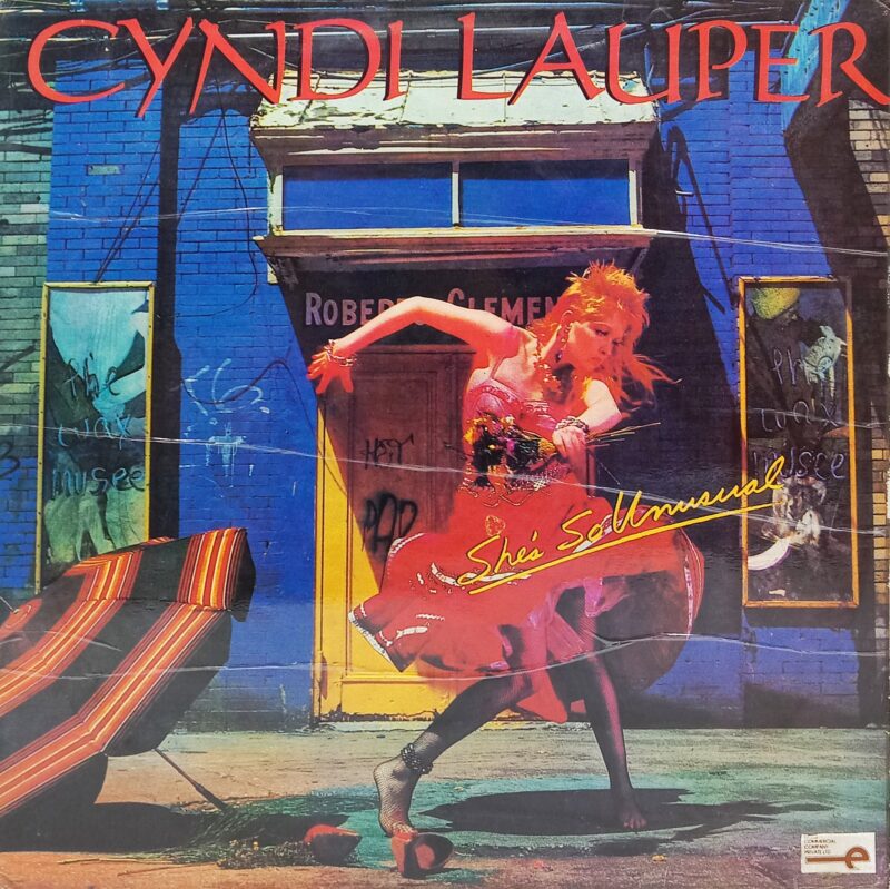 Cyndi Lauper - She's So Unusual - EPIC 10103 - (90-95%) - English Song LP Vinyl Record