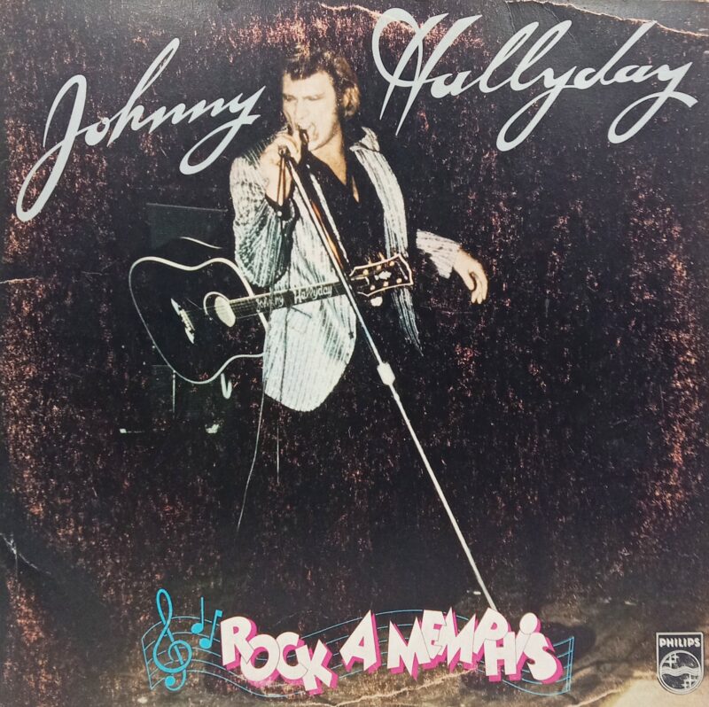 Johnny Hallyday - Rock A Memphis - 9101 009 - (85-90%) - English Song Vinyl LP Record