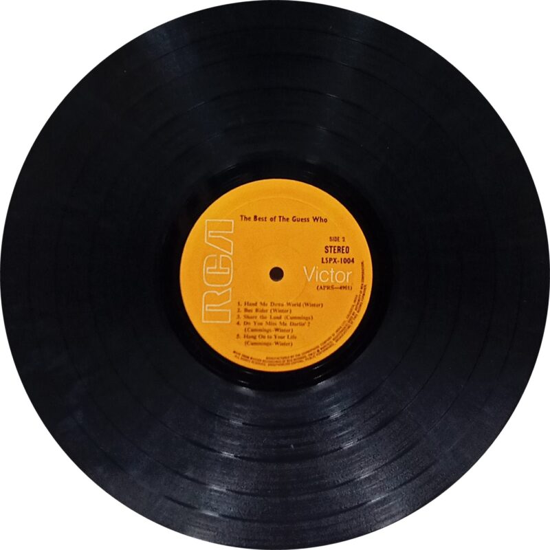The Best Of The Guess Who - LSPX 1004 - (85-90%) - English LP Vinyl