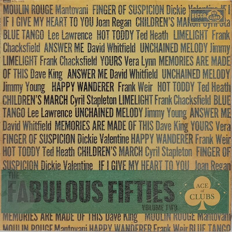 The Fabulous Fifties Volume Two - ACL 1165 - (90-95%) - English LP Vinyl