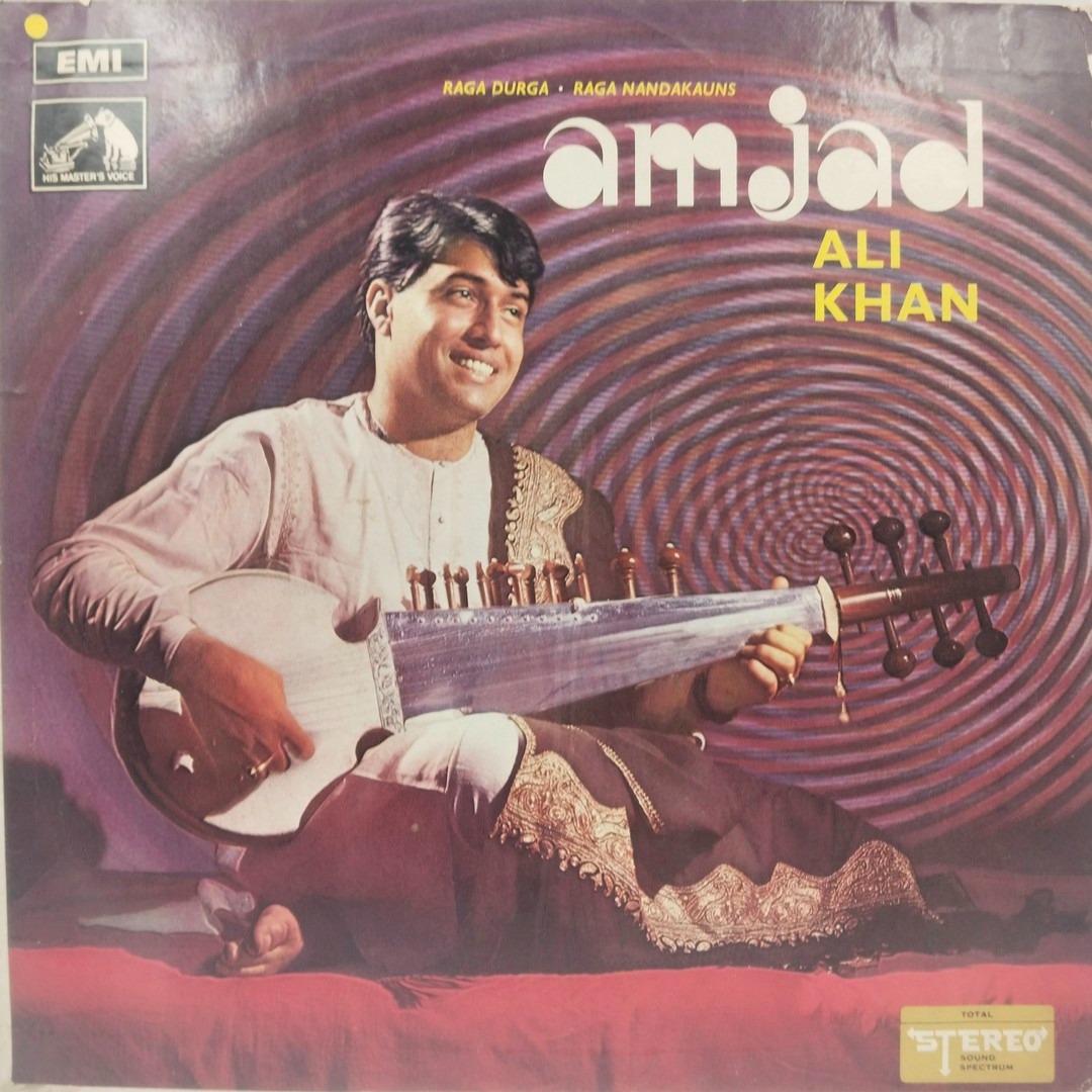 Amjad Ali Khan - EASD 1348 - HCL - Indian Classical Instrumental LP Vinyl Record Amjad Ali Khan - EASD 1348 - HCL - Indian Classical Instrumental LP Vinyl Record