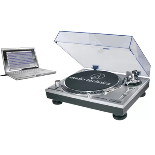 Audio Technica AT – AT-LP60-USB Turntable Fully Automatic Belt-Drive Stereo  Turntable - Blue Colour - New Gramophone House